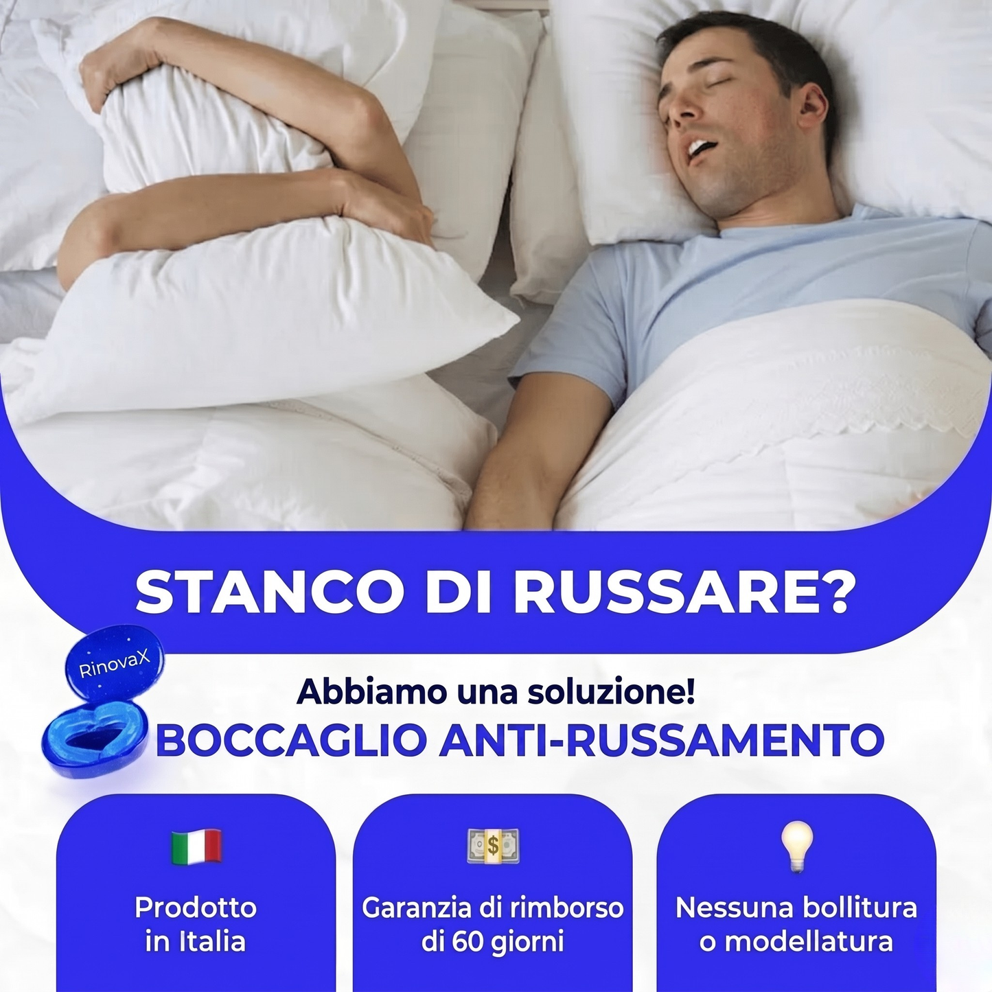 The Quiet Anti-Snoring Mouthpiece Universal Size