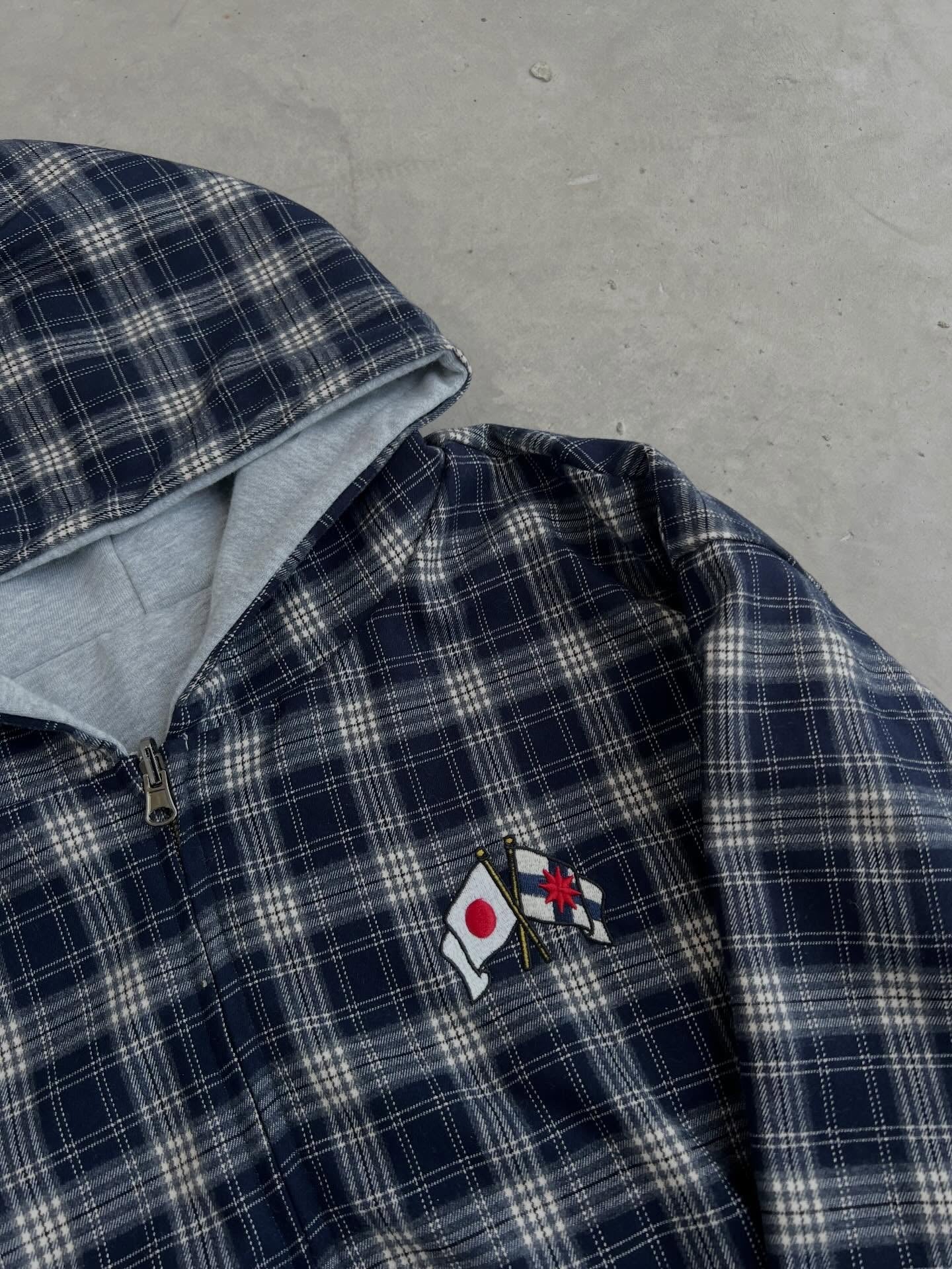 Unisex Reversible japan hoodie