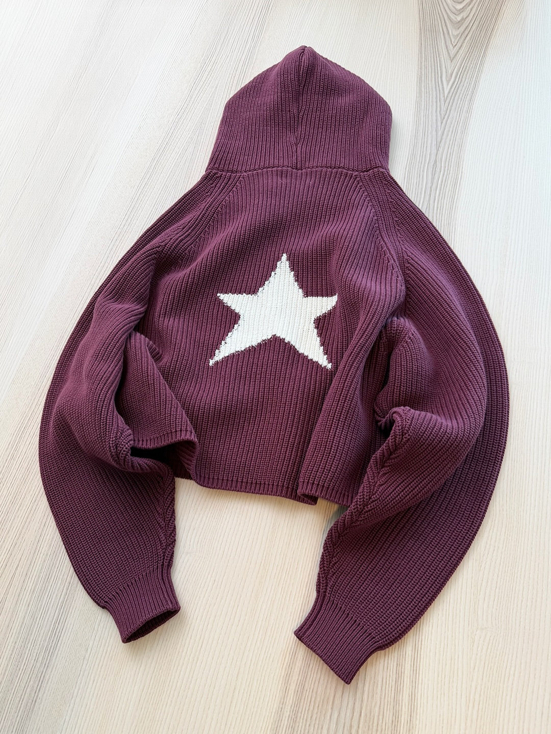 UNISEX KNIT HOODIE