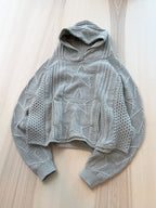 UNISEX KNIT HOODIE