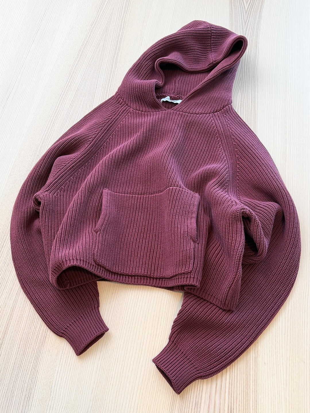 UNISEX KNIT HOODIE